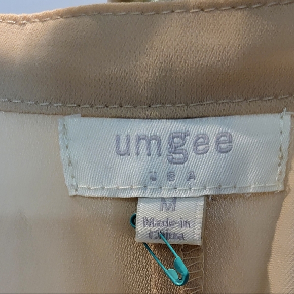 EUC Beige Umgee Medium Tunic Dress - Picture 2 of 3